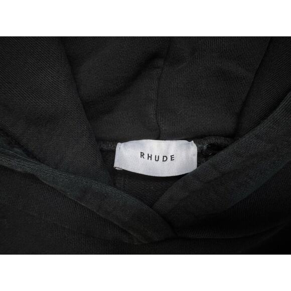 Authentic Men's Rhude Black "Audacity to Dream" Sweatwear Hoodie, Size L *RARE* - Picture 3 of 7